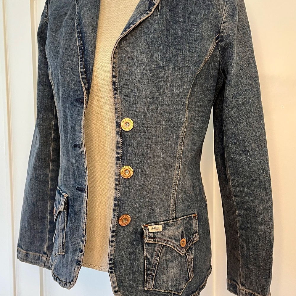 Levi Strauss vintage 90’s fitted Jean jacket/blazer